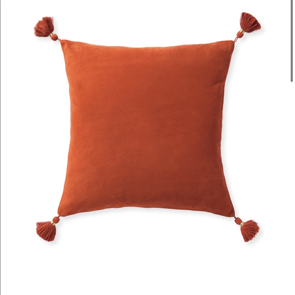 New Serena and lily Eva suede pillow cover 20x20